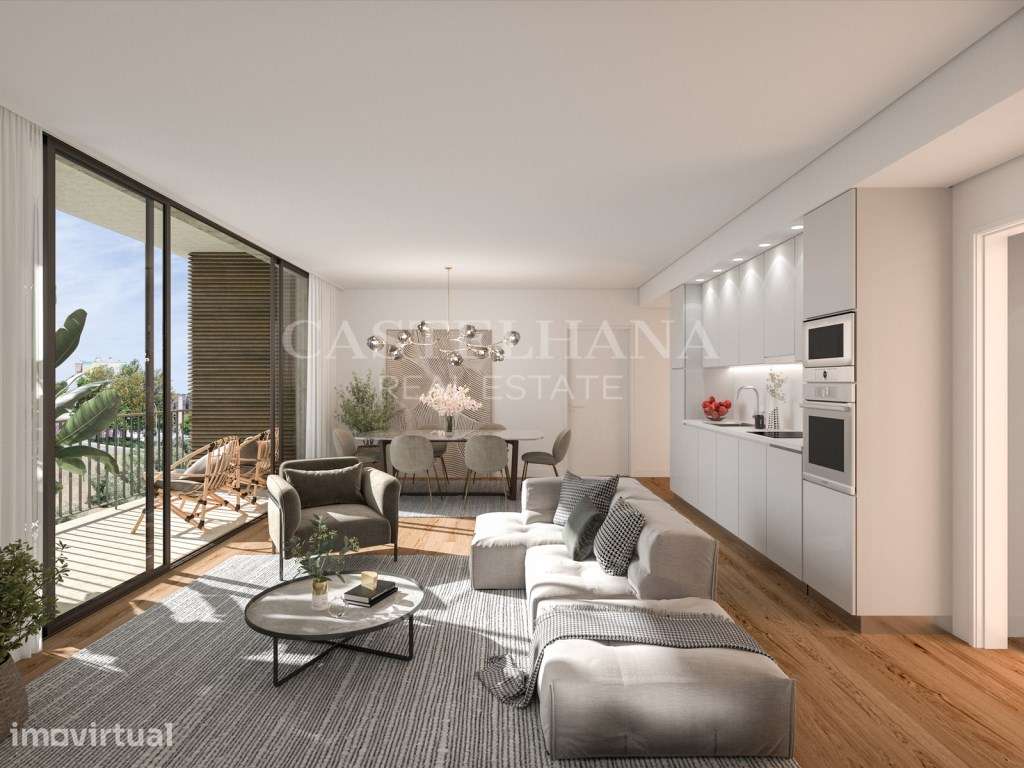 Apartamento T3 com varanda em novo empreendimento em Carnaxide - Grande imagem: 5/101