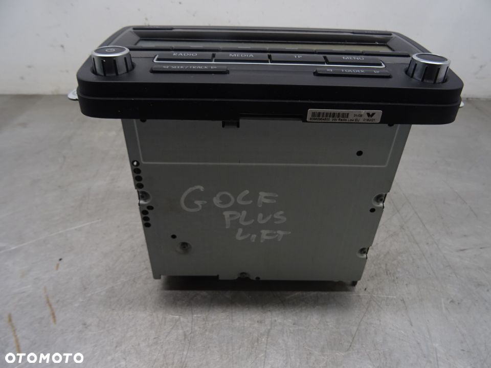 VW GOLF PLUS LIFT 09-14 2.0TDI RADIO CD 5M0035186AA - 2