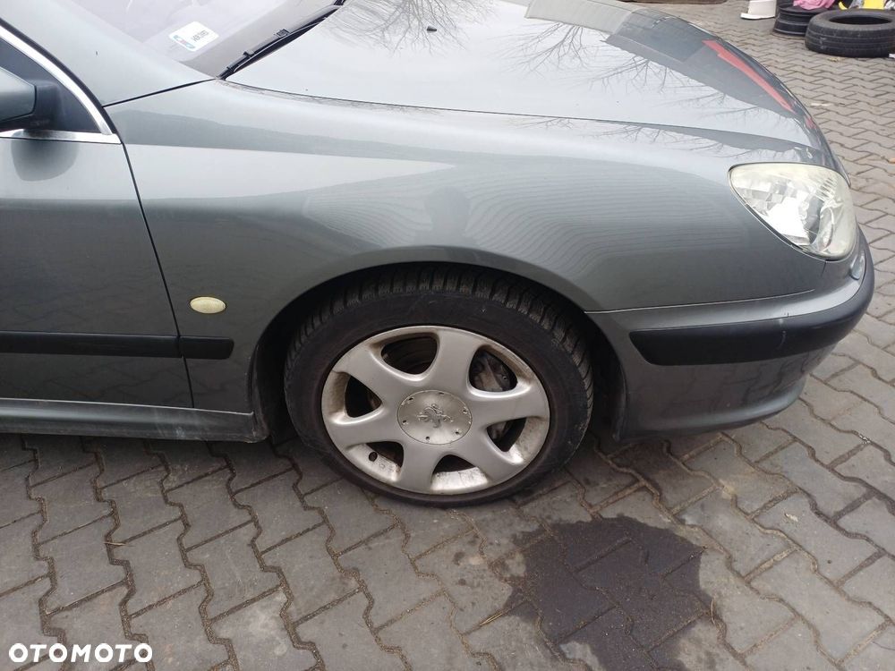KOMPLETNY PRZÓD PEUGEOT 607 I EZDC MASKA ZDERZAK BŁOTNIKI LAMPY - 3