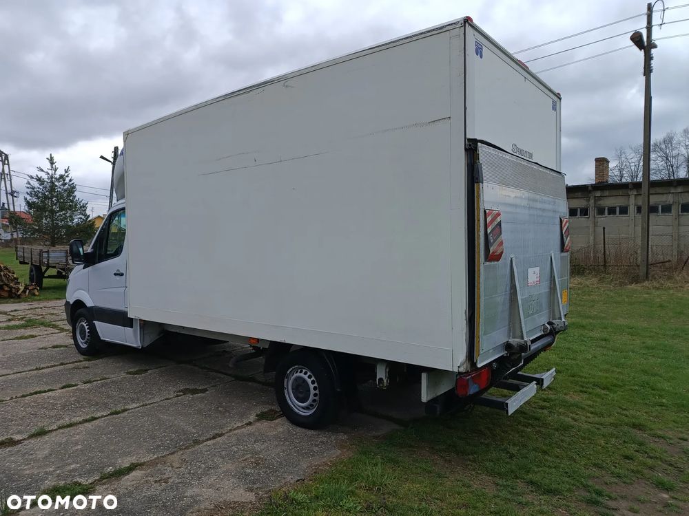 Używany Mercedes-Benz Sprinter KONTENER+ winda ZEPRO (750kg) 2.1 diesel ...