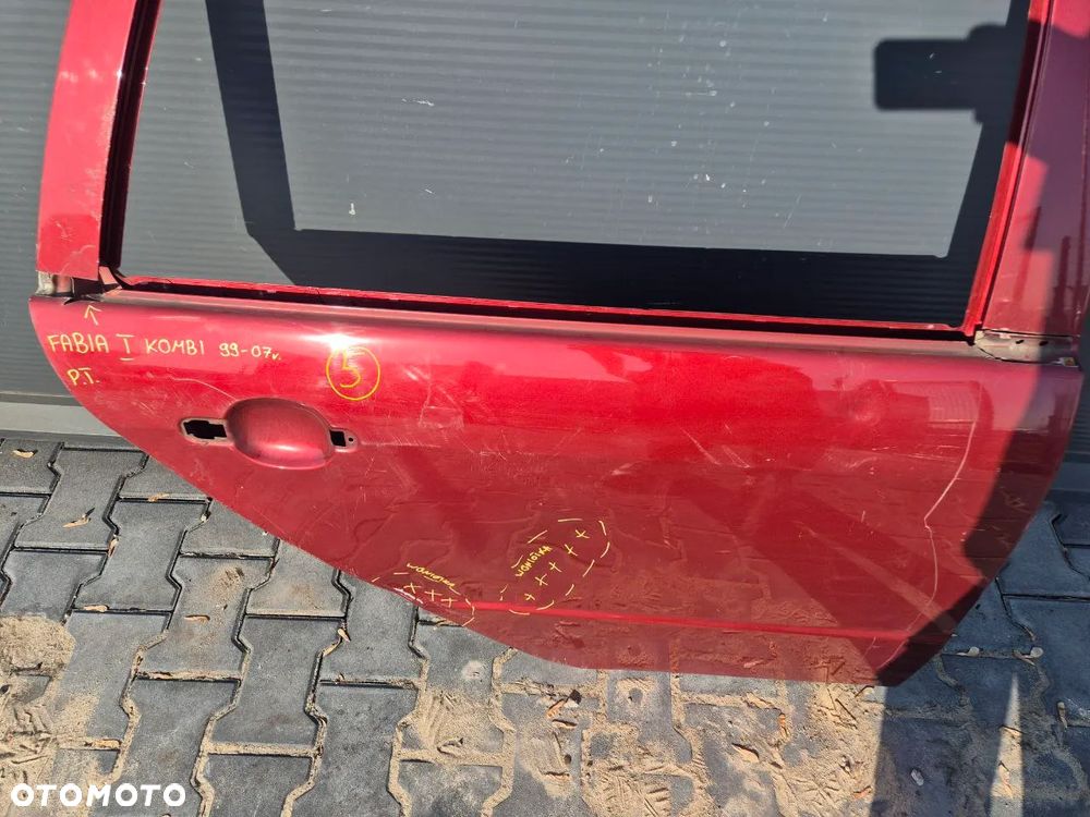 SKODA FABIA I DRZWI / MASKA / KLAPA / ZDERZAK - 14