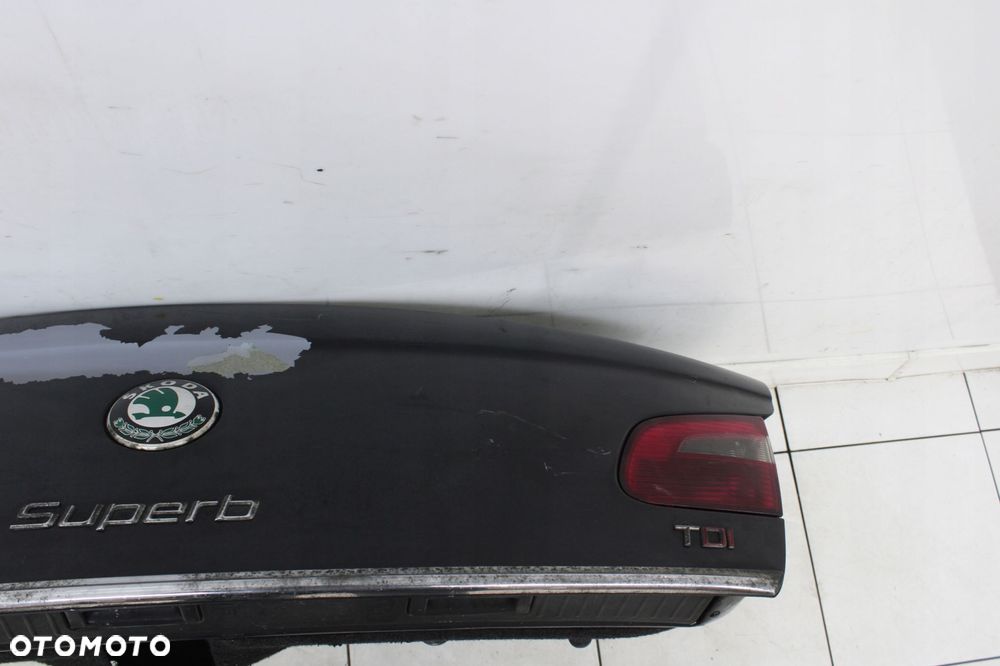 SKODA SUPERB II HB SEDAN 08-13R KLAPA BAGAŻNIKA TYŁ TYLNA 9910 - 7