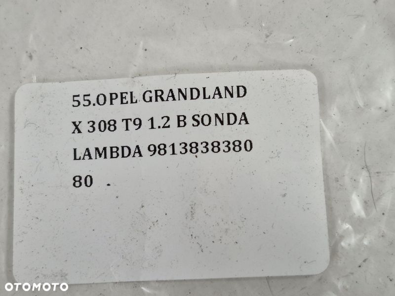OPEL GRANDLAND X 308 T9 1.2 B SONDA LAMBDA 9813838380 - 6