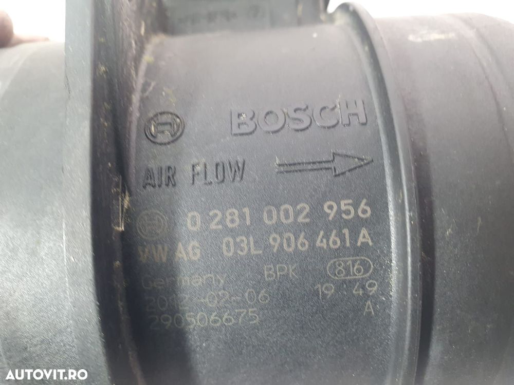 Debitmetru 2.0 tdi  cffb cglc 0281002956 Volkswagen VW Eos 1 - 4