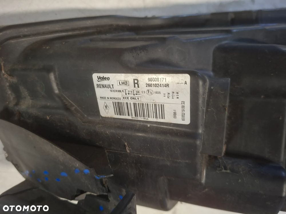 DACIA DOKKER 19r LAMPA PRAWY PRZÓD PRZEDNIA 260102414R - 4