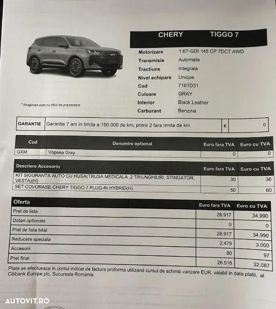 Chery Tiggo 7 1.6 TGDI AWD 7DCT Unique - 9