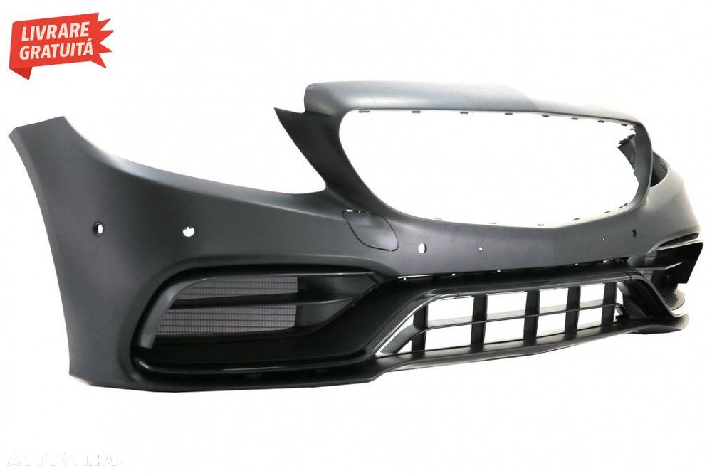 Bara Fata cu Difuzor Spate Mercedes C-Class A205 Cabriolet C205 Coupe - 4