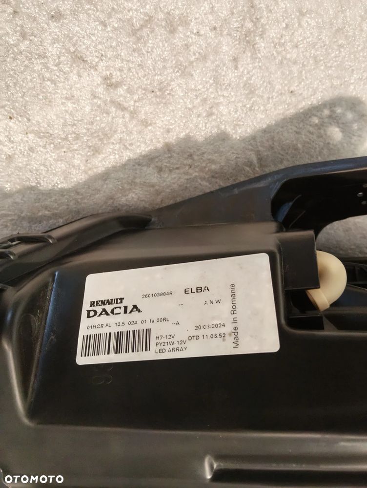 Dacia Sandero III STEPWAY FULL LED PRZÓD STRONA PRAWA 260103884r - 5