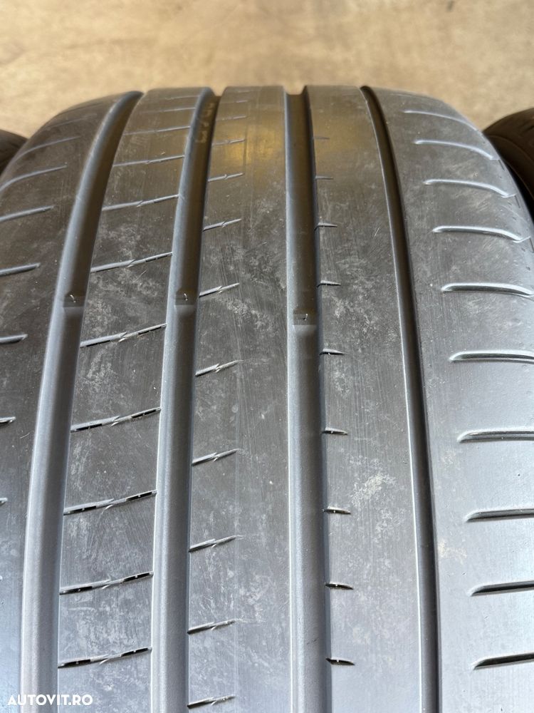 Vând set anvelope 255/45/20-285/40/20 Yokohama de vară ca noi - 5
