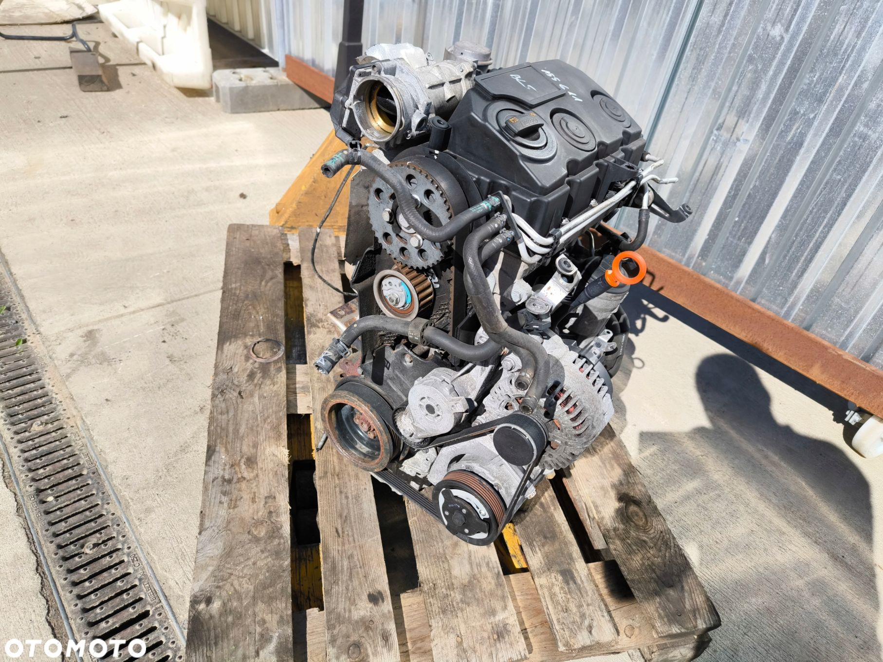 SILNIK KOMPLETNY AUDI VW SEAT SKODA 1.9 TDI BLS ORYGINAŁ ! - 12