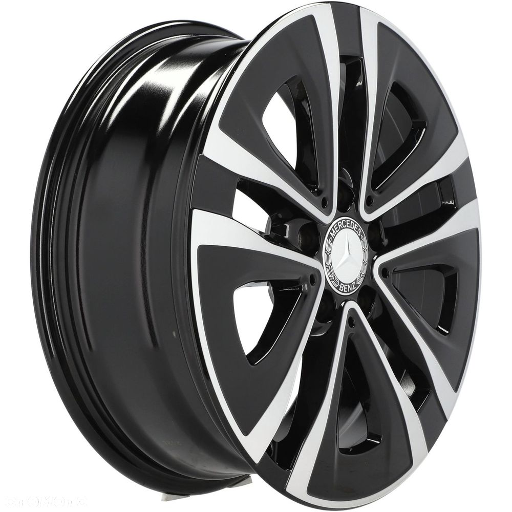 4x Felgi 17 OE m.in. do MERCEDES A W177 B W246 W247 CLA GLB ML V-Class W447 Viano Vito - A1774012900 - 6