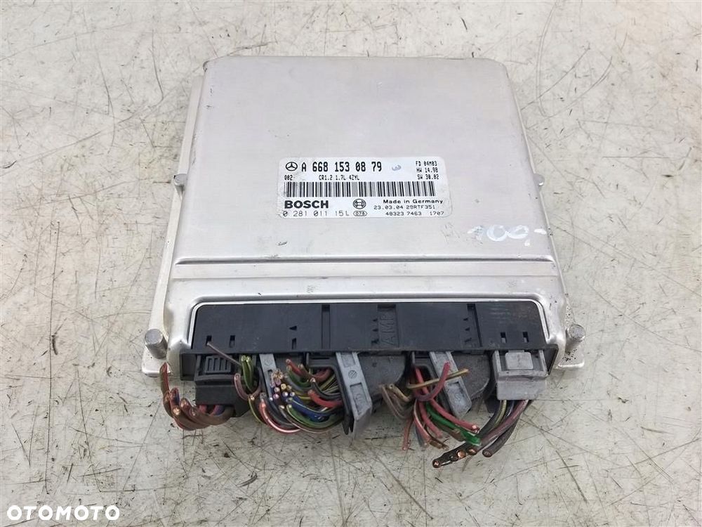 Komputer sterownik silnika Mercedes A-klasa1997-2004 1,7 CDI 6681530879