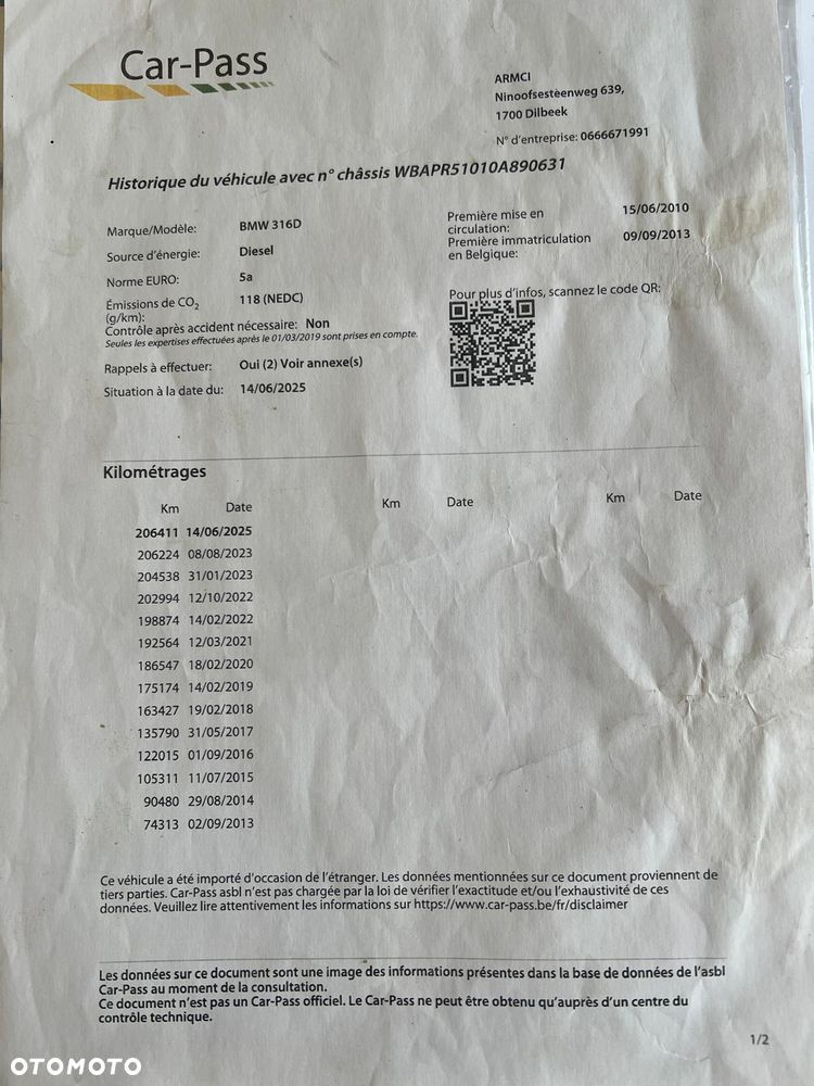 BMW Seria 3 316d - 10