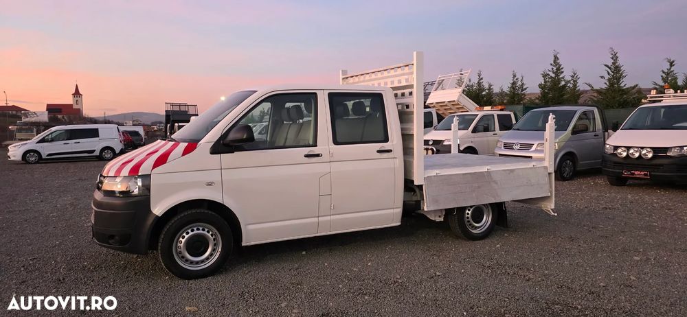 Volkswagen TRANSPORTER face lift 2.0 tdi, 140cp,  186.200 km,           basculabil 3.2t original,  07/2012 (serie 2013).  (factura cu TVA, SEAP , finantare PJ, rate PF - 40