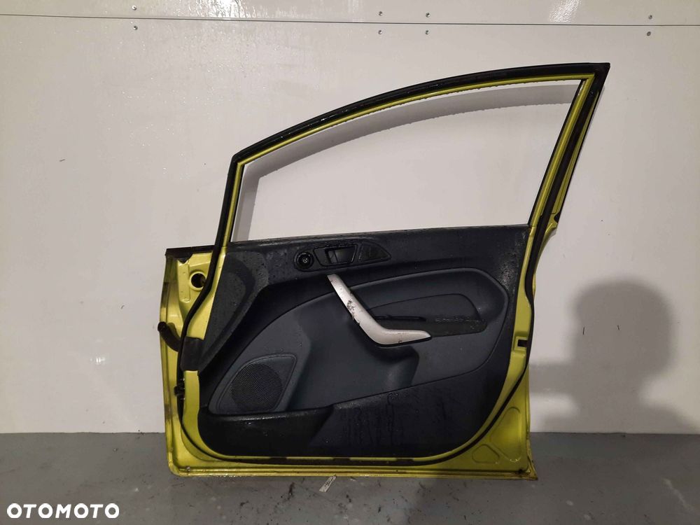 } DRZWI PRZÓD PRZEDNIE PRAWE FORD FIESTA MK.7 7 VII 59 ZIELONA LIMONKA 5D 5 DRZWI HB - 7