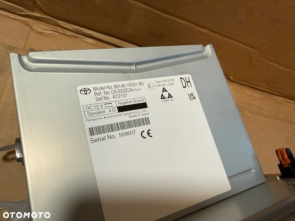 Radio nawigacja Toyota Corolla Cross 86140-16331-B0 OE - 3