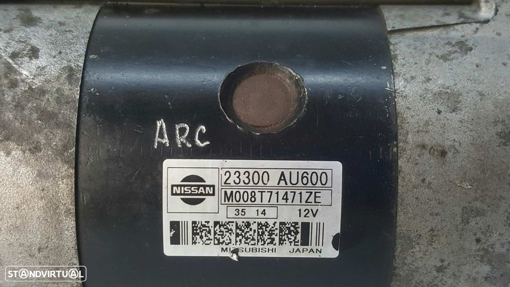 MOTOR DE ARRANQUE NISSAN ALMERA TINO (V10M) ACENTA - 2