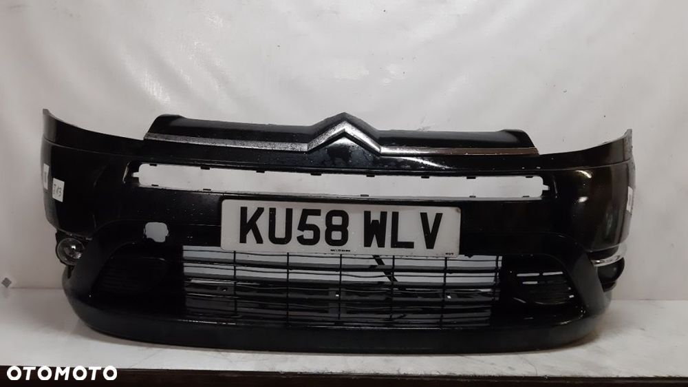) ZDERZAK PRZÓD PRZEDNI DO CITROEN C4 GRAND PICASSO KOD KOLOR EXLD CZARNY - 1