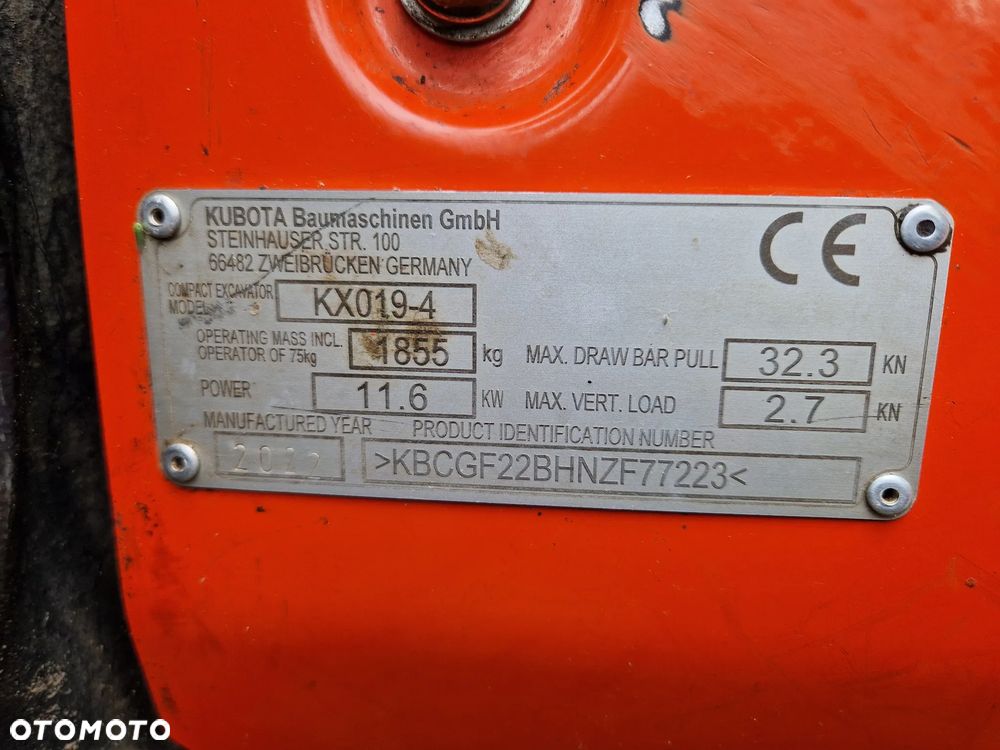 Kubota KX 19-4 - 18