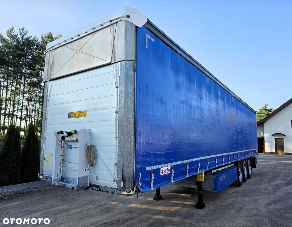 Schmitz Cargobull Standard* 2 osie pod.* Dach pod.* Paleciara* Opony 80%! - 1