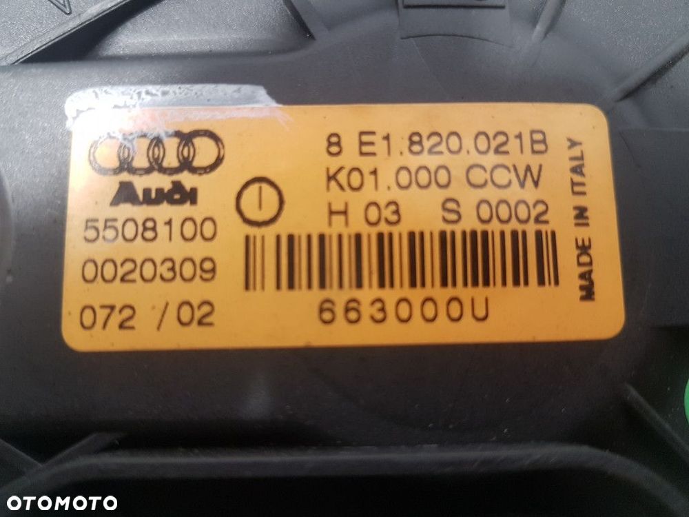 AUDI A4 B6 DMUCHAWA POWIETRZA 8E1820021B - 2