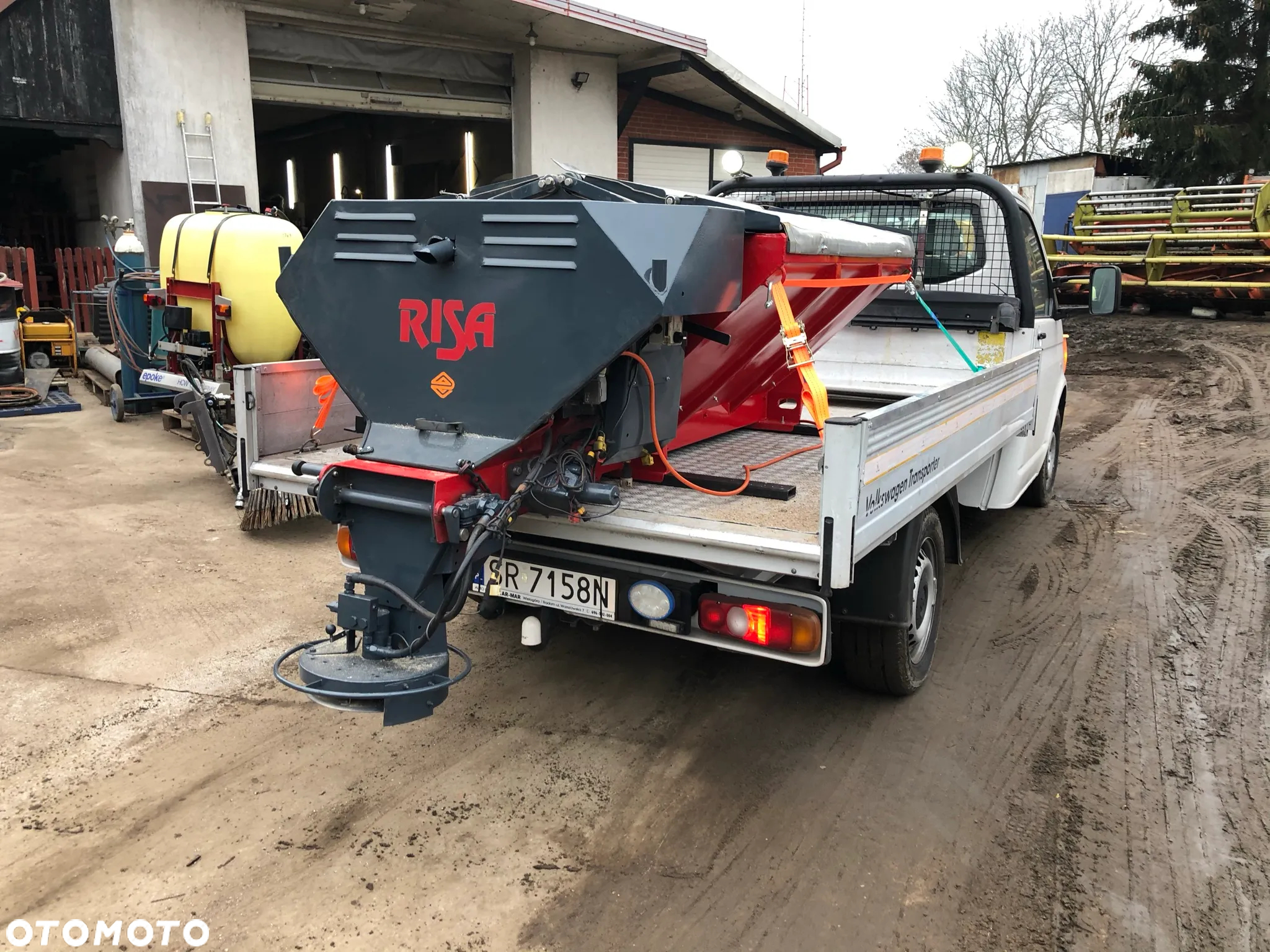 Piaskarka Solarka Rozrzutnik Posypywarka Epoke Igloo Schmidt Nido Stratos multicar dostawczy picup bus - 6