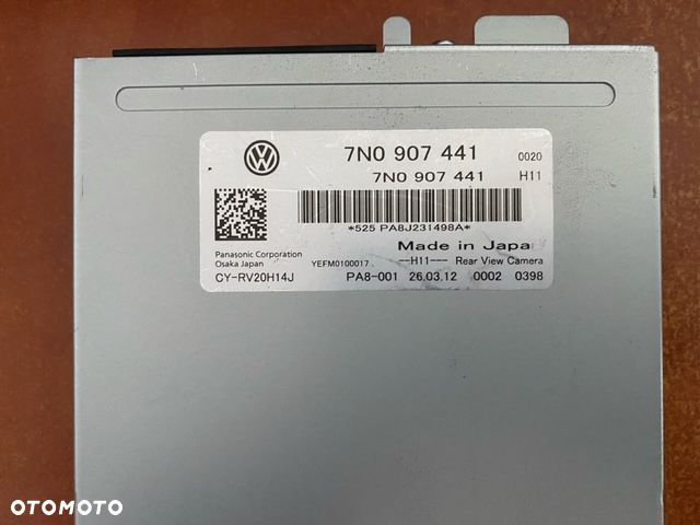 VW SHARAN 7N KAMERA COFANIA STEROWNIK 7N0907441 - 3