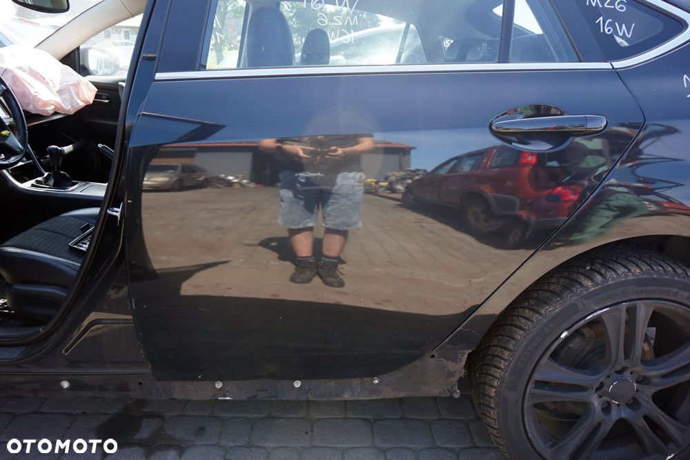 DRZWI TYLNE LEWE 6 II GH LIFT LB LIFTBACK 16W  CZARNY MAZDA 2010-2012 - 3