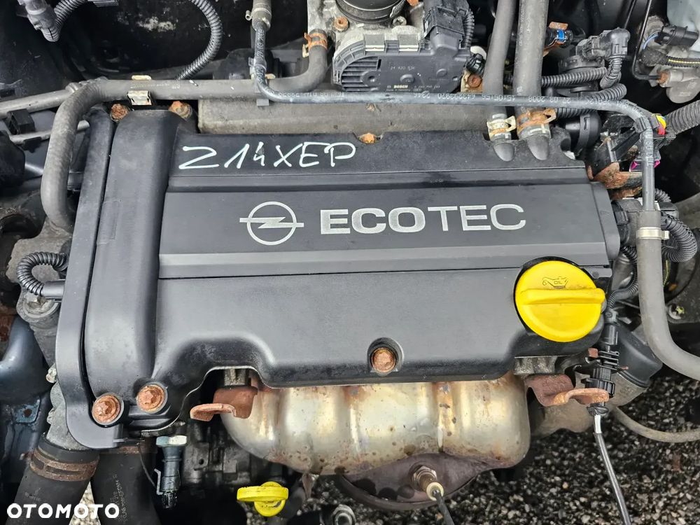 SILNIK SŁUPEK OPEL OPEL MERIVA A CORSA D ASTRA G H COMBO TIGRA B AGILA 1.4 b Z14XEP 169000 KM PRZEBIEGU NIEMCY MOŻLIWOŚĆ ODPALENIA - 1
