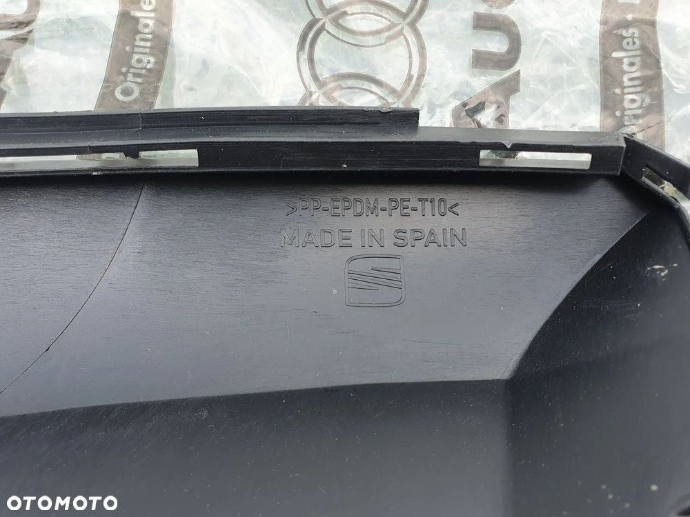 SEAT IBIZA IV 6J HOKEJ  NOWY SPOILER DOKŁADKA ZDERZAKA PRZÓD 6J0805903 - 4