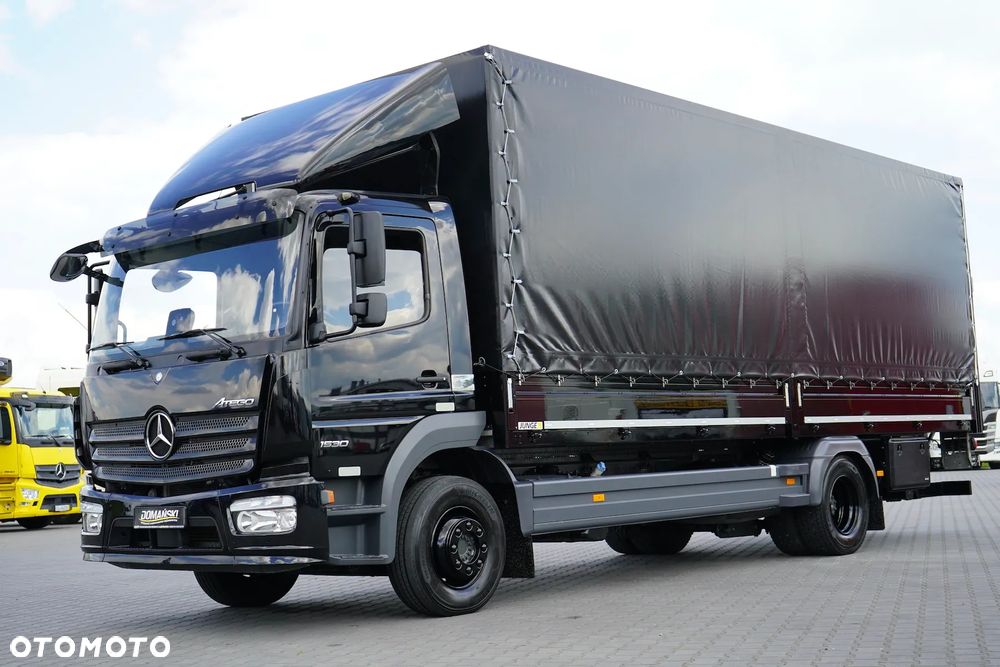 Mercedes-Benz ATEGO / 1530 / ACC / E 6 / BURTOPLANDEKA + WINDA / 18 PALET / 57 000 KM - 34