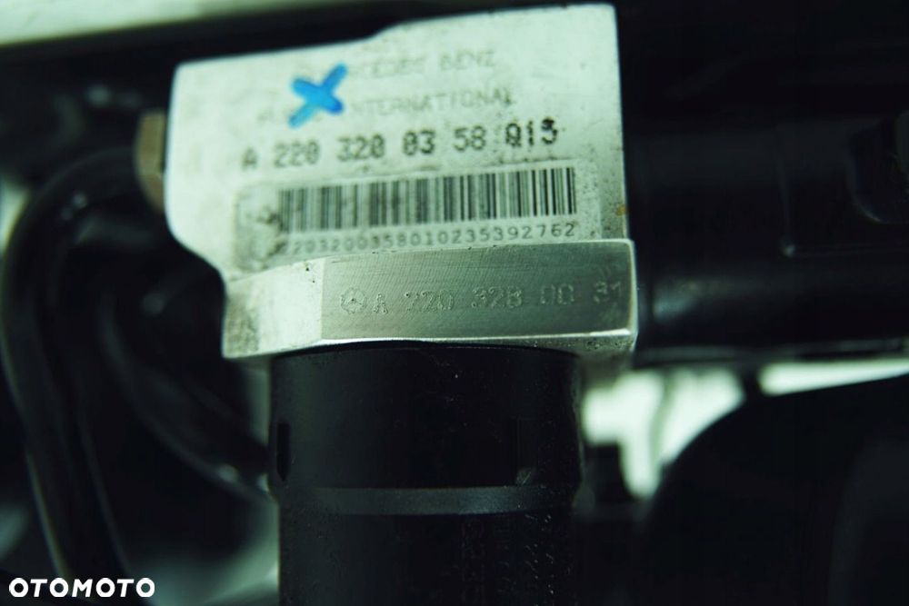 ZAWOR ABC TYŁ GRUSZKA A2203200358 A2203280031 MERCEDES SL R230 - 5