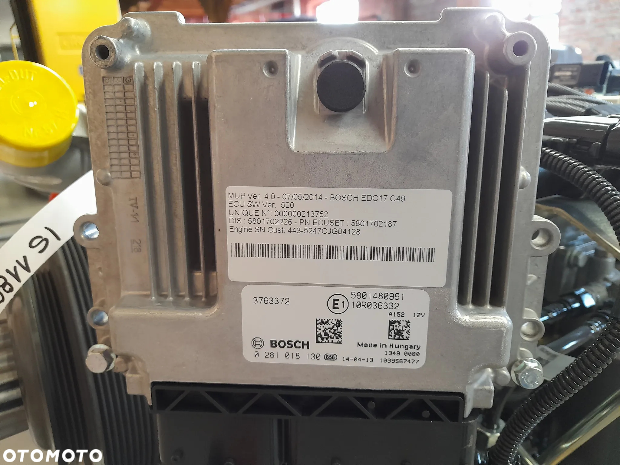 FV23% Silnik Perkins F5HFL414C*A Nowy Kompletny - 14