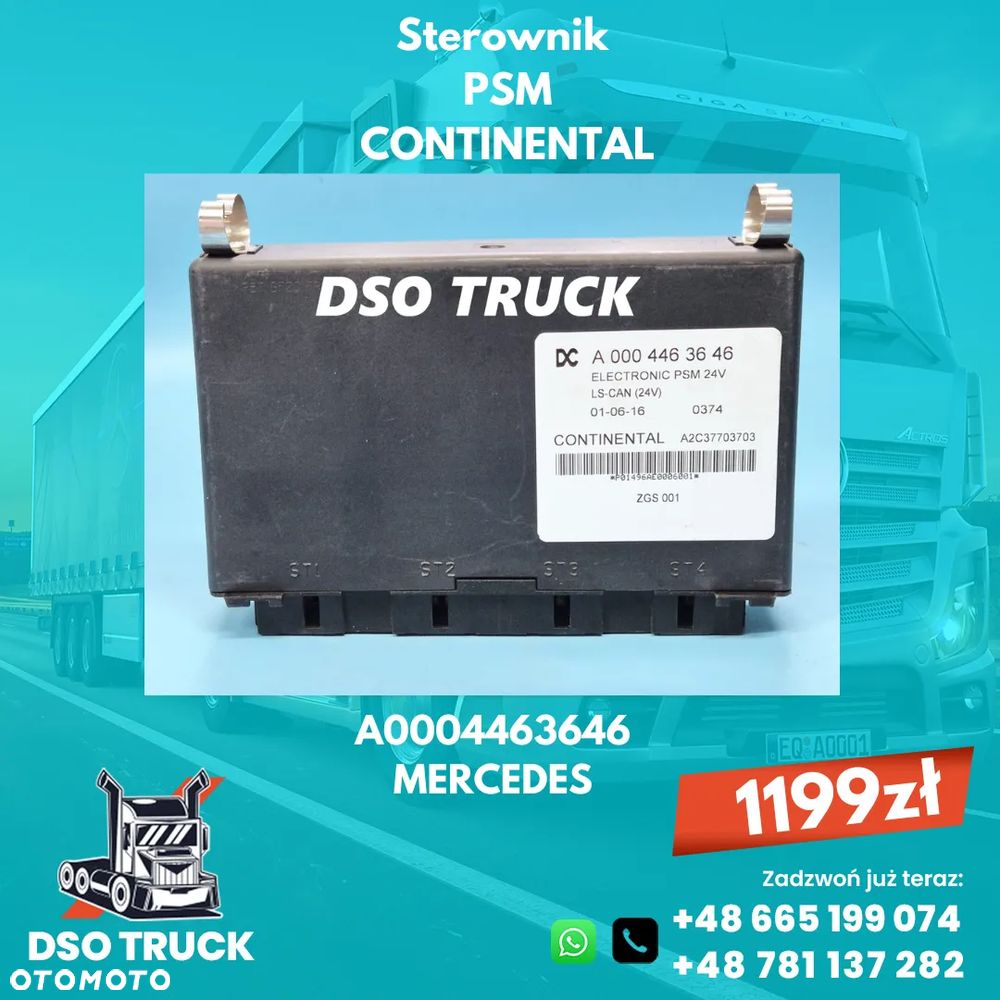 A0004463646 Sterownik Komputer PSM CONTINENTAL MERCEDES - 1