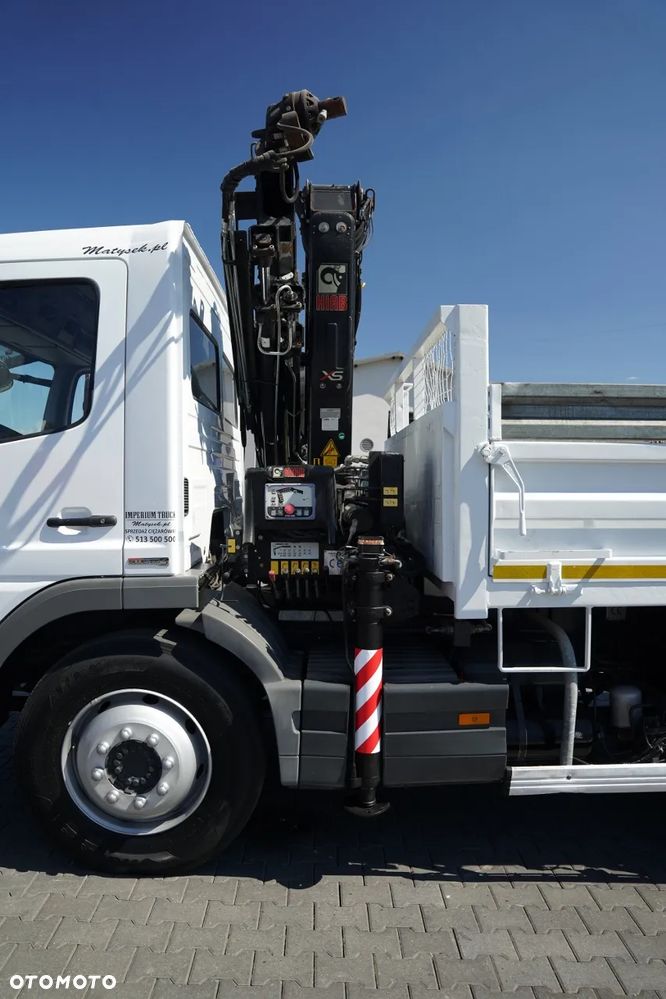 Mercedes-Benz ATEGO 15.24 / 4X2 / WYWROTKA + HDS HIAB 088 BS-2  /   ROTATOR /MANUAL - 21