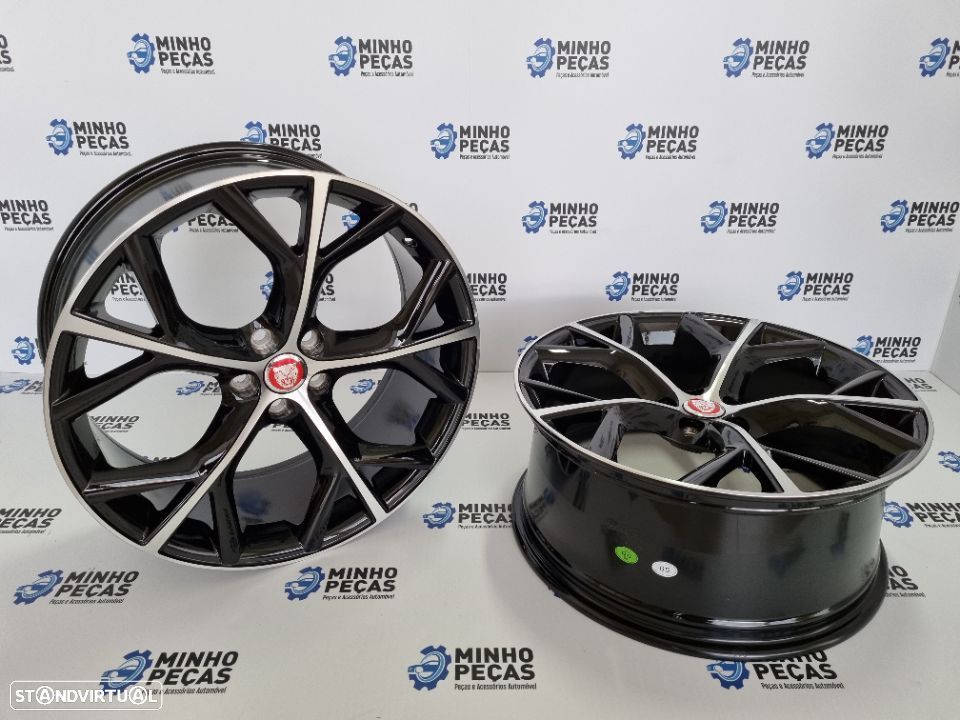 Jantes Jaguar F-Type em 20 Black Polish - 4