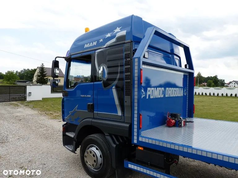 MAN TGM 15.280 POMOC DROGOWA / AUTOLAWETA / SPECJALNY / STARE TACHO / BLOKADA MOSTU / EURO 4 - 12
