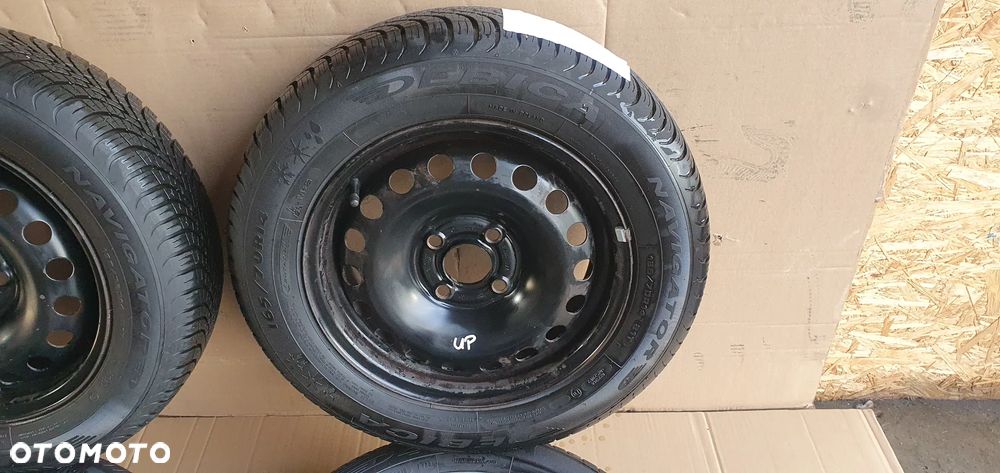 Felgi stalowe z oponami 165/70 R14 5J 4X100 ET35 VW UP 1S0601027 - 2