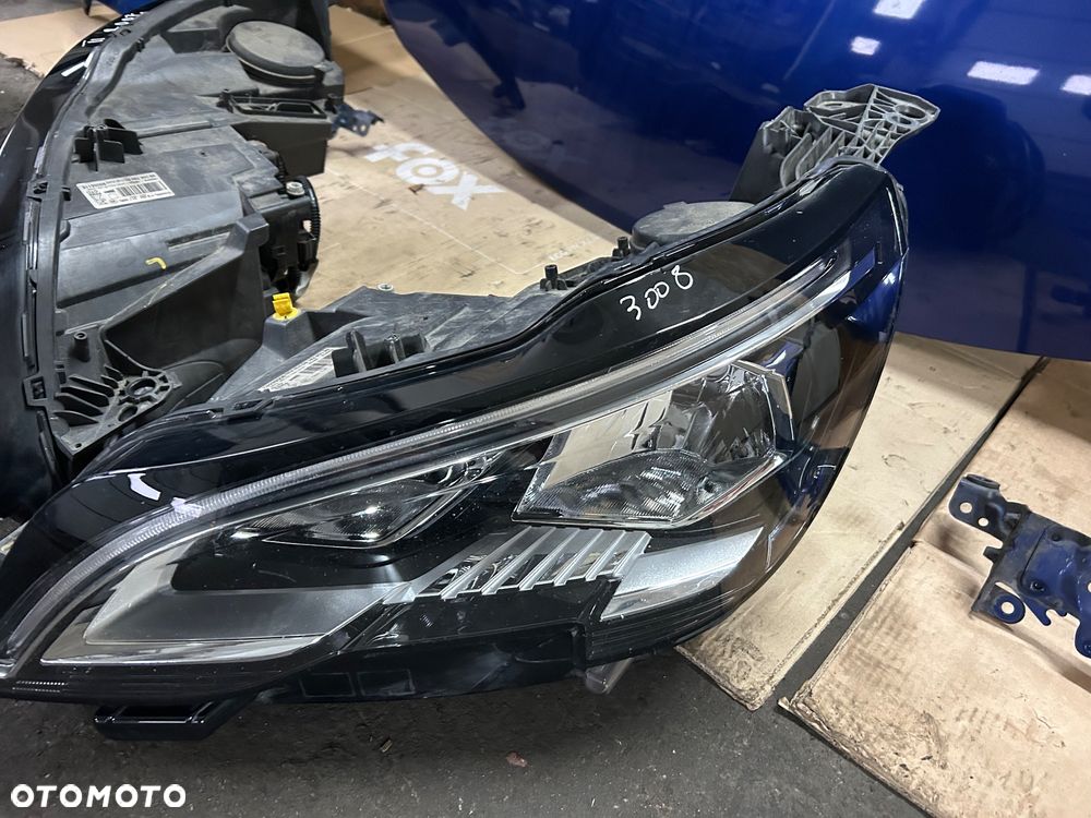 Peugeot 3008 II maska lampa lewa prawa błotnik prawy lewy EEGD - 5