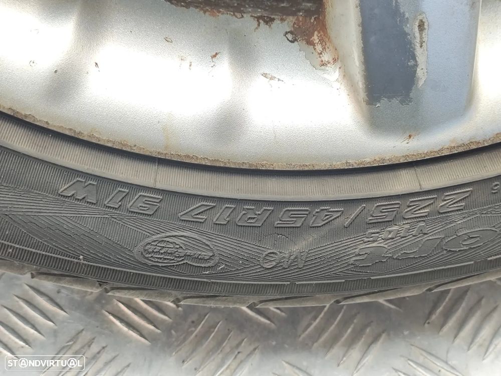 Conjunto Jantes 17 Originais Mercedes Benz Class C W203 7,5J ET37 5x112 - 15