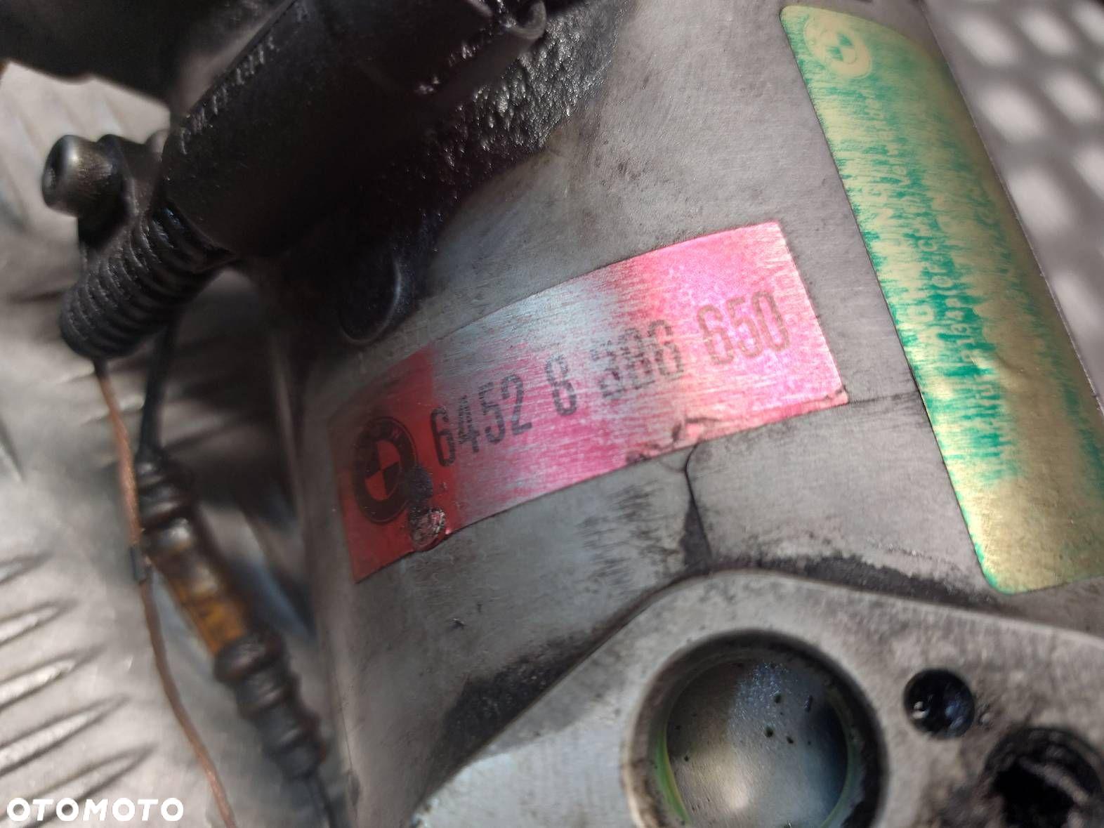 SPRĘŻARKA KOMPRESOR KLIMATYZACJI BMW E39 520D SS120DL1 - 3