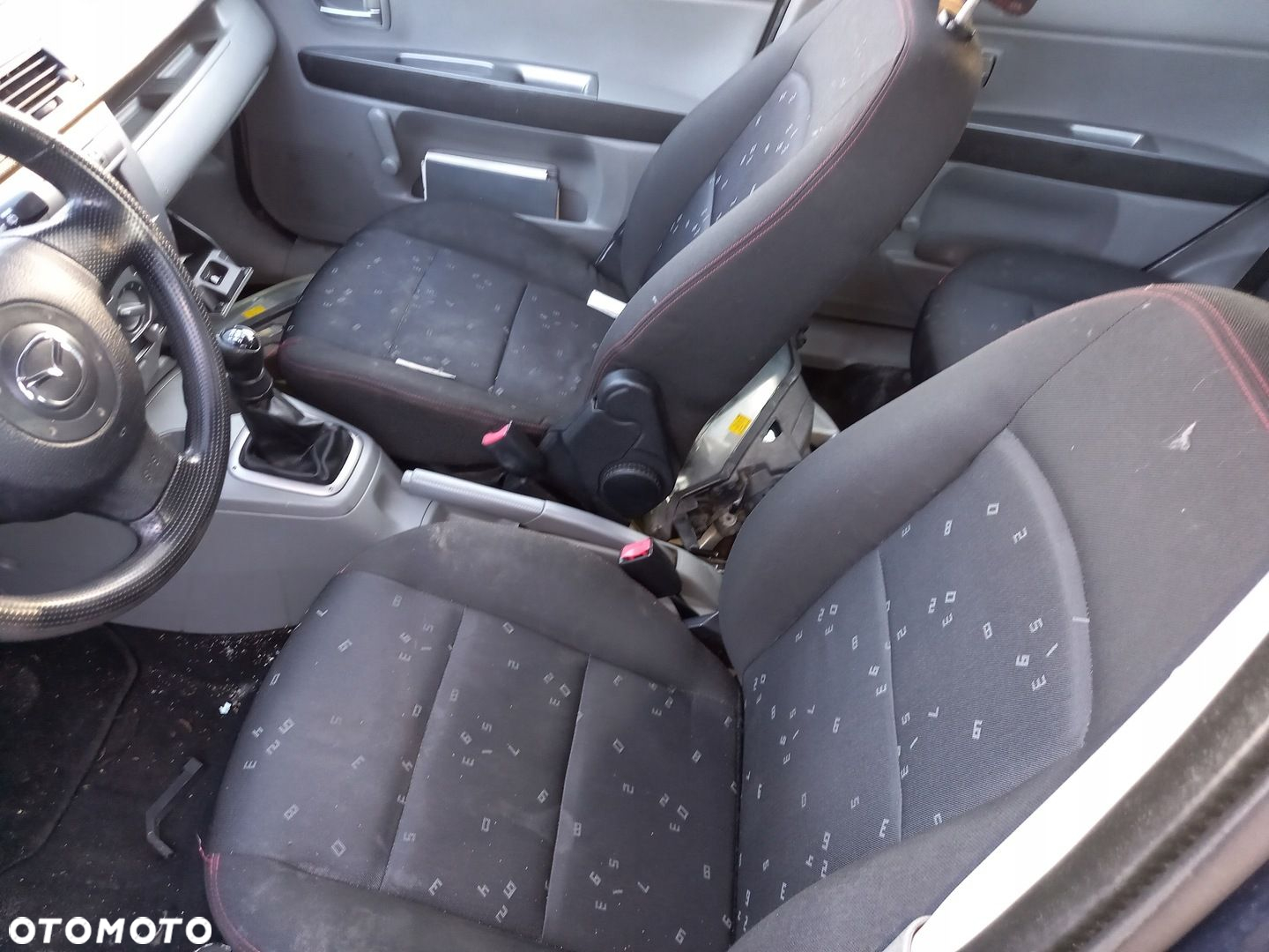 Fotele kanapa KPL Mazda 2 I 2003r EUROPA - 3