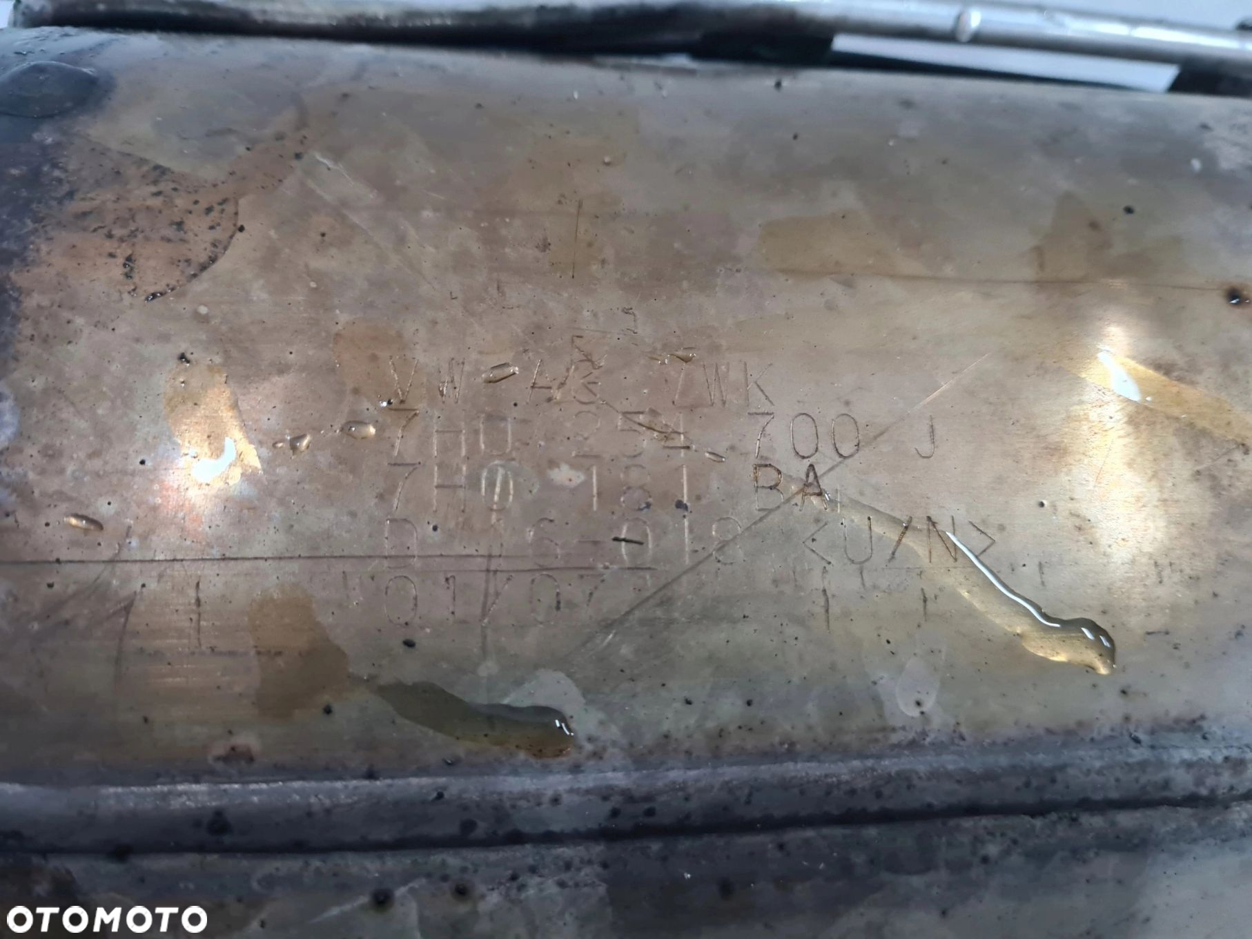 VW T5 2.5 TDI 4x4 katalizator filtr DPF 7H0254700J - 2