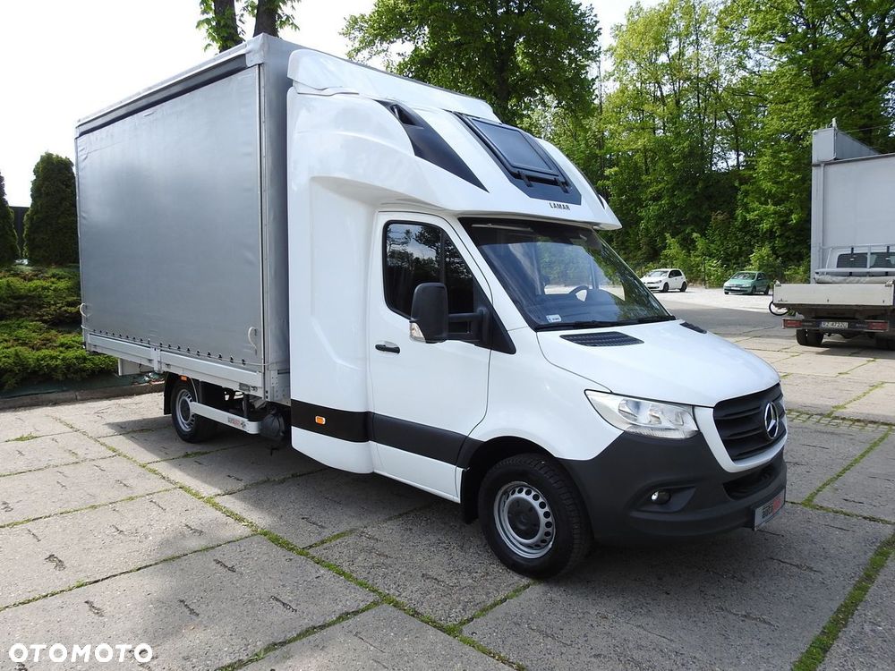 Mercedes-Benz SPRINTER 316 PLANDEKA 10 PALET WEBASTO KLIMATYZACJA TEMPOMAT  165KM - 5