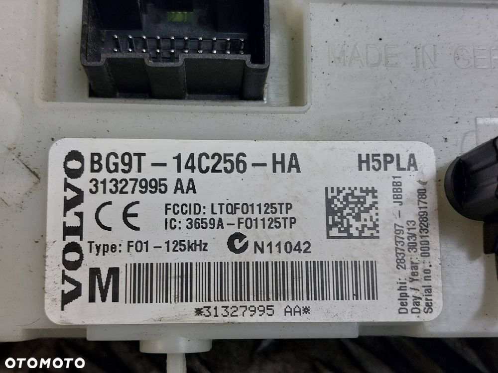 ZESTAW STARTOWY VOLVO XC60 I 2.0 D3 31336983 0281018414 BG9T-14C256-HA - 4