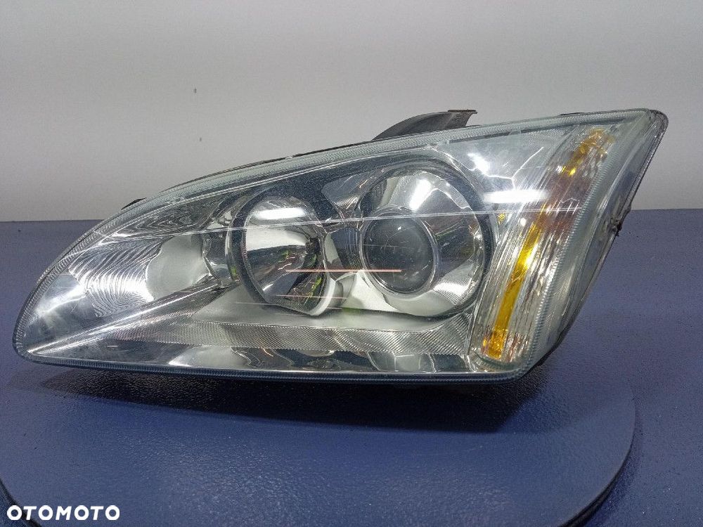 FORD FOCUS II 2004- REFLEKTOR LEWY XENON EU LAMPA PRZÓD 4M5113W030EC - 1