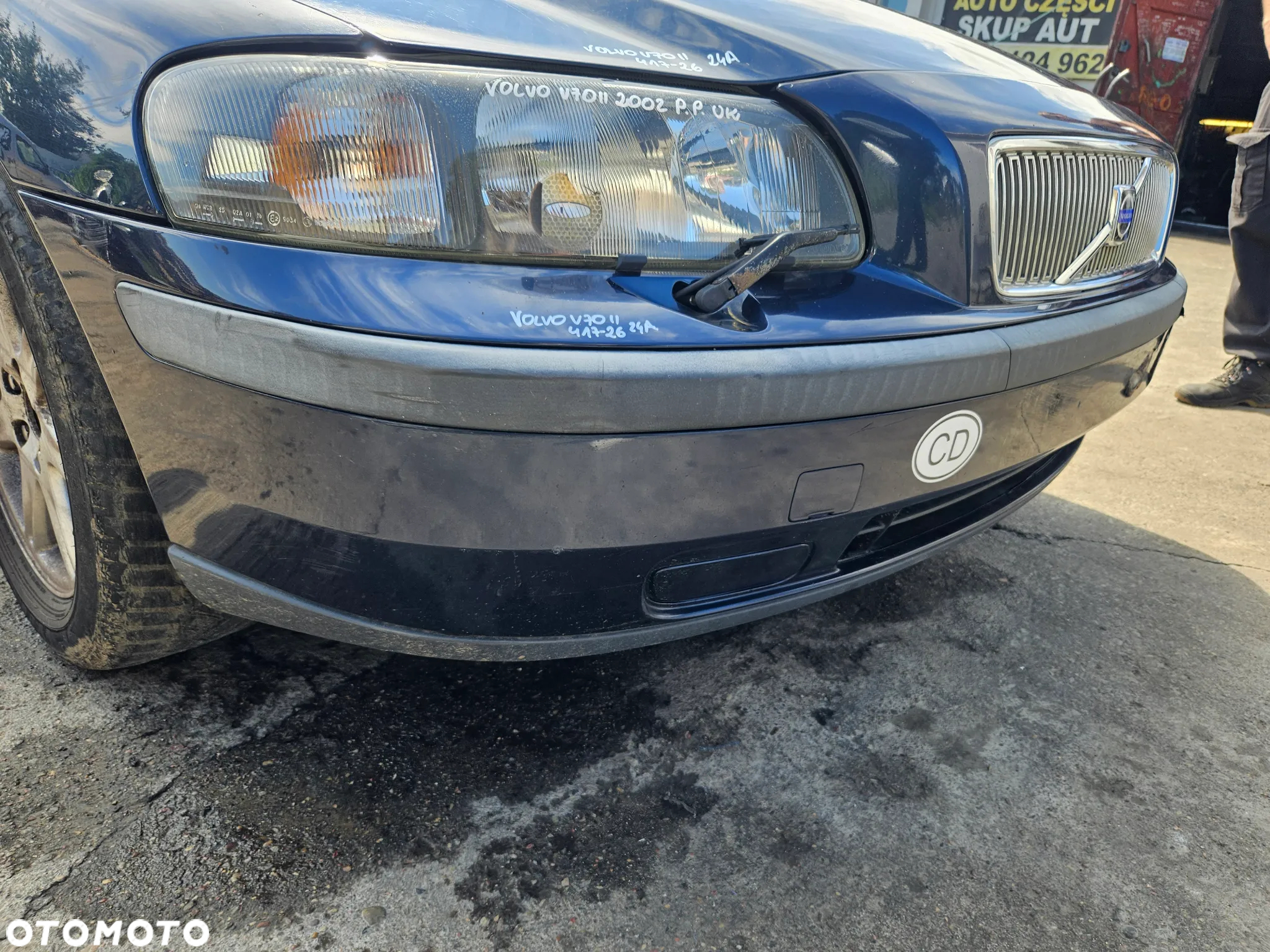 VOLVO V70 II ZDERZAK PRZÓD PRZEDNI 417-26 - 14