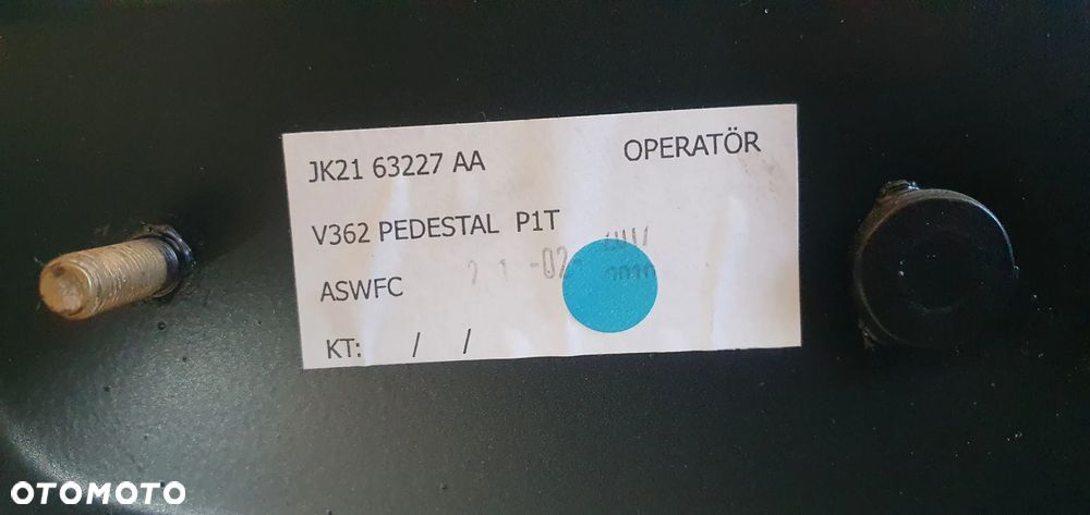 Podstawa mocowanie fotela siedzenia kierowcy lewy przód Ford Transit Custom MK8 Lift JK21-63227-AA - 6