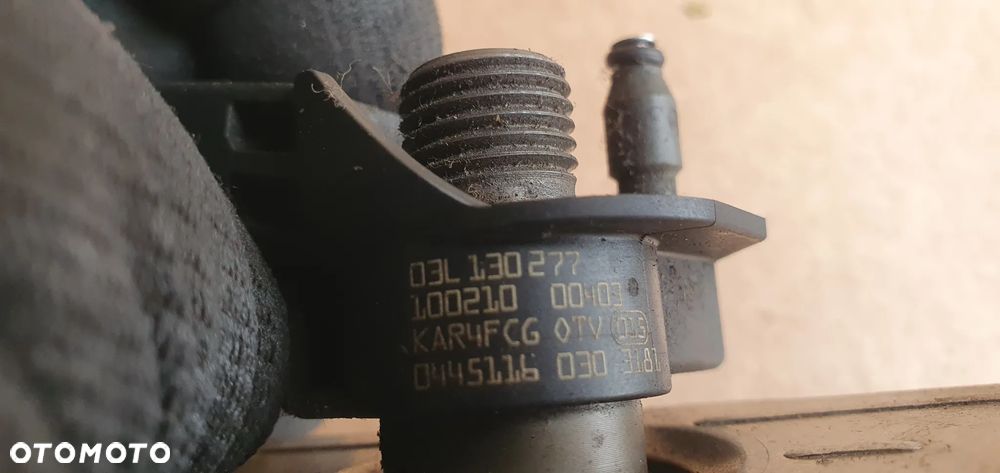 Wtrysk wtryskiwacz wtryskiwacze wtryski paliwa VW Passat B6 2.0 TDI 03L130277 - 6