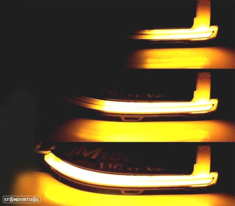 PISCAS DINÂMICOS DE ESPELHO RETROVISOR BMW F20 F21 F22 F30 F31 F32 F34 F35 E84 09-19 ESCURECIDOS - 2